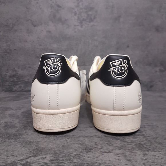ADIDAS X Andre Saraiva Superstar Mens‎ Size 11 Cream White Core Black GZ2203 - Picture 4 of 6